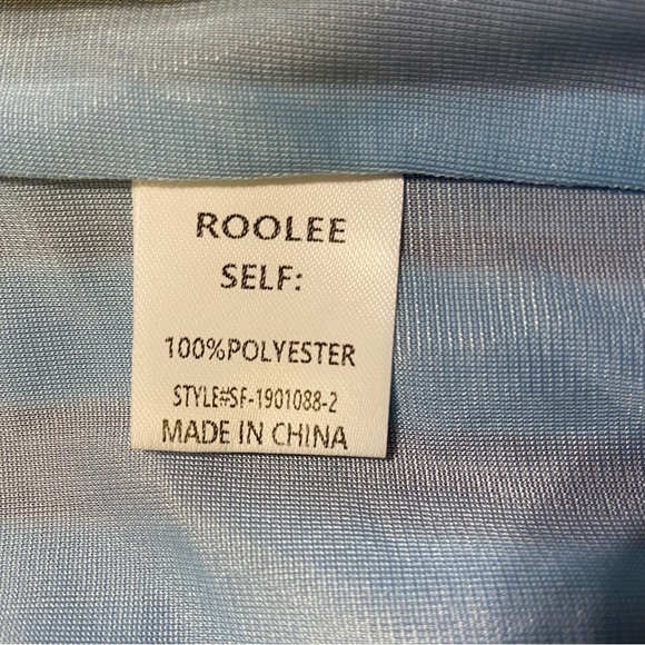 ROOLEE PLUS ADDISON BUTTON MIDI MODEST STRIPED SKIRT - Picture 15 of 16